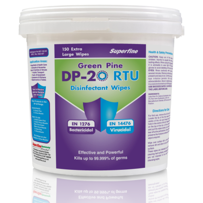 DP-20 150 Disinfectant Wipes Green Pine