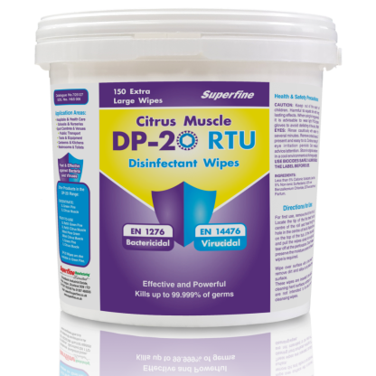 DP-20 150 Disinfectant Wipes Citrus Muscle
