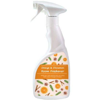 Orange & Cinnamon Room Freshener 500ml Trigger Spray