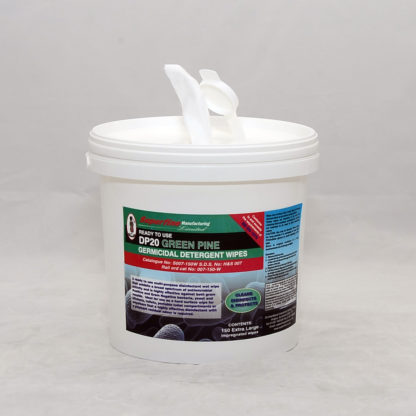 Ready-To-Use-DP20-Green-Pine-Germicidal-Wipe-Tub