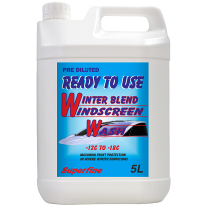 Ready To Use Winter Grade Screen Wash 5L 30% Solution